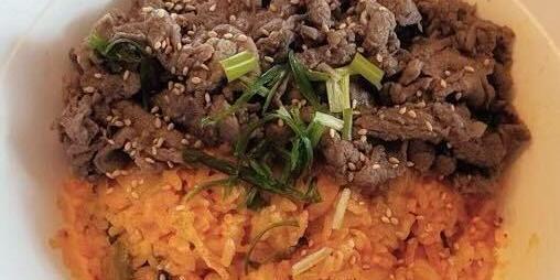 Bulgogi with Kimchi Fried Rice Bowl