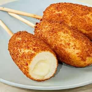 Mozz Cheddar & Susage Corn Dog