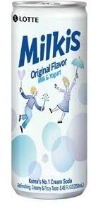Lotte Milkis Milk Soda 8oz