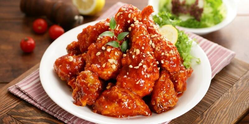 *Sweet & Spicy Chicken